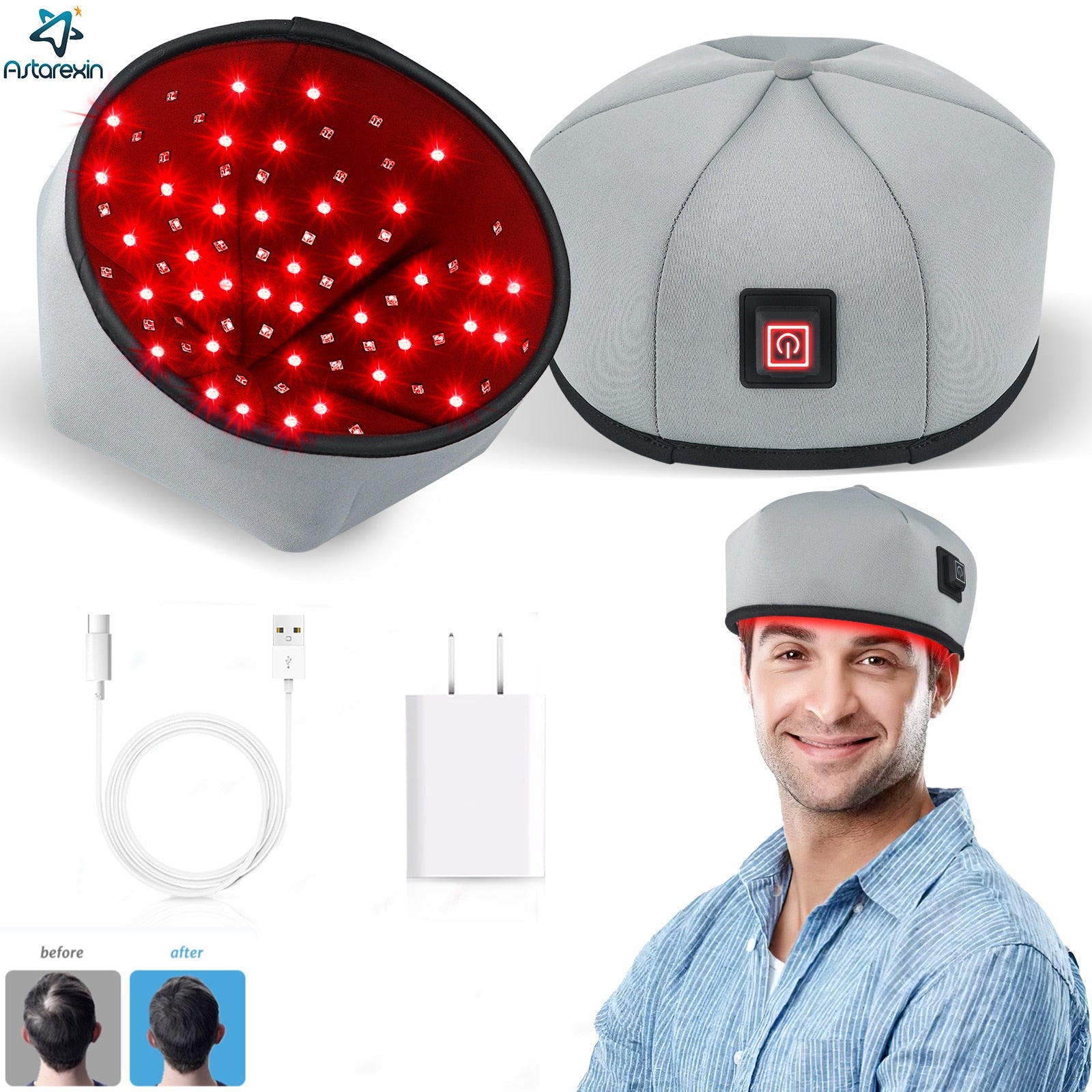 Hair Growth Cap LED Therapy