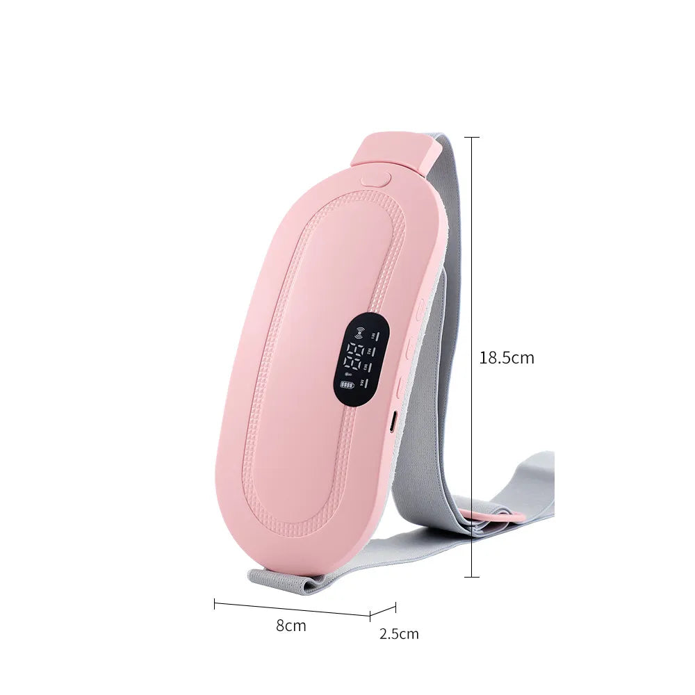 Electric Period  Massage Vibrator + Heating Belt