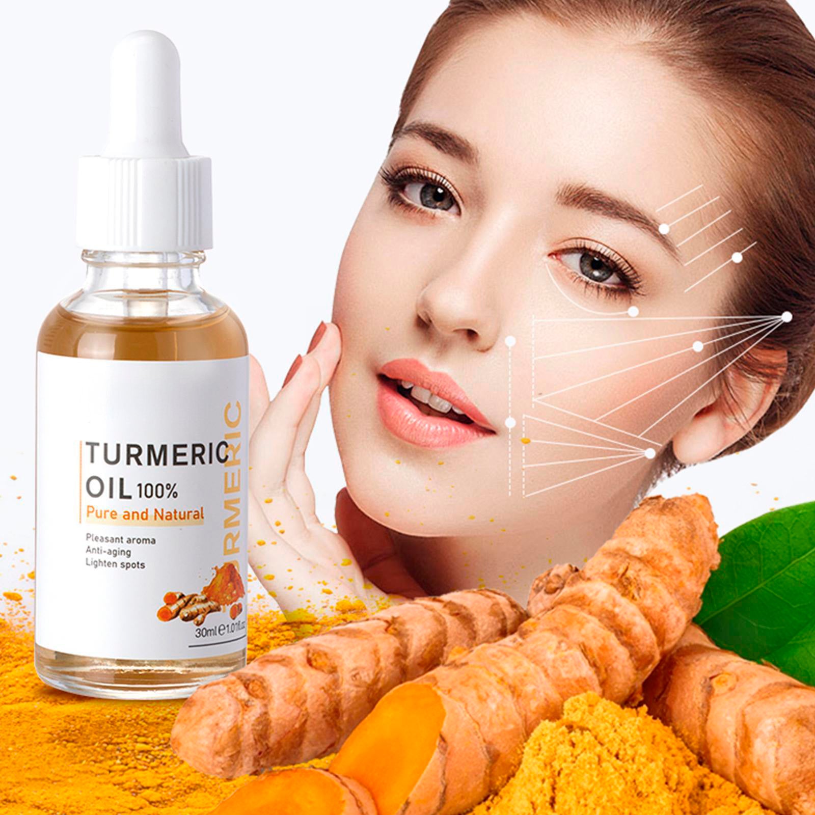 5pcs Face Care Sets Turmeric