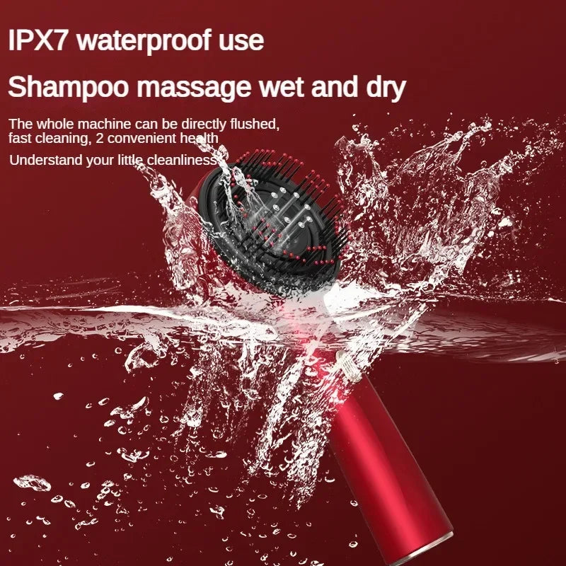 Electric hair oil brush