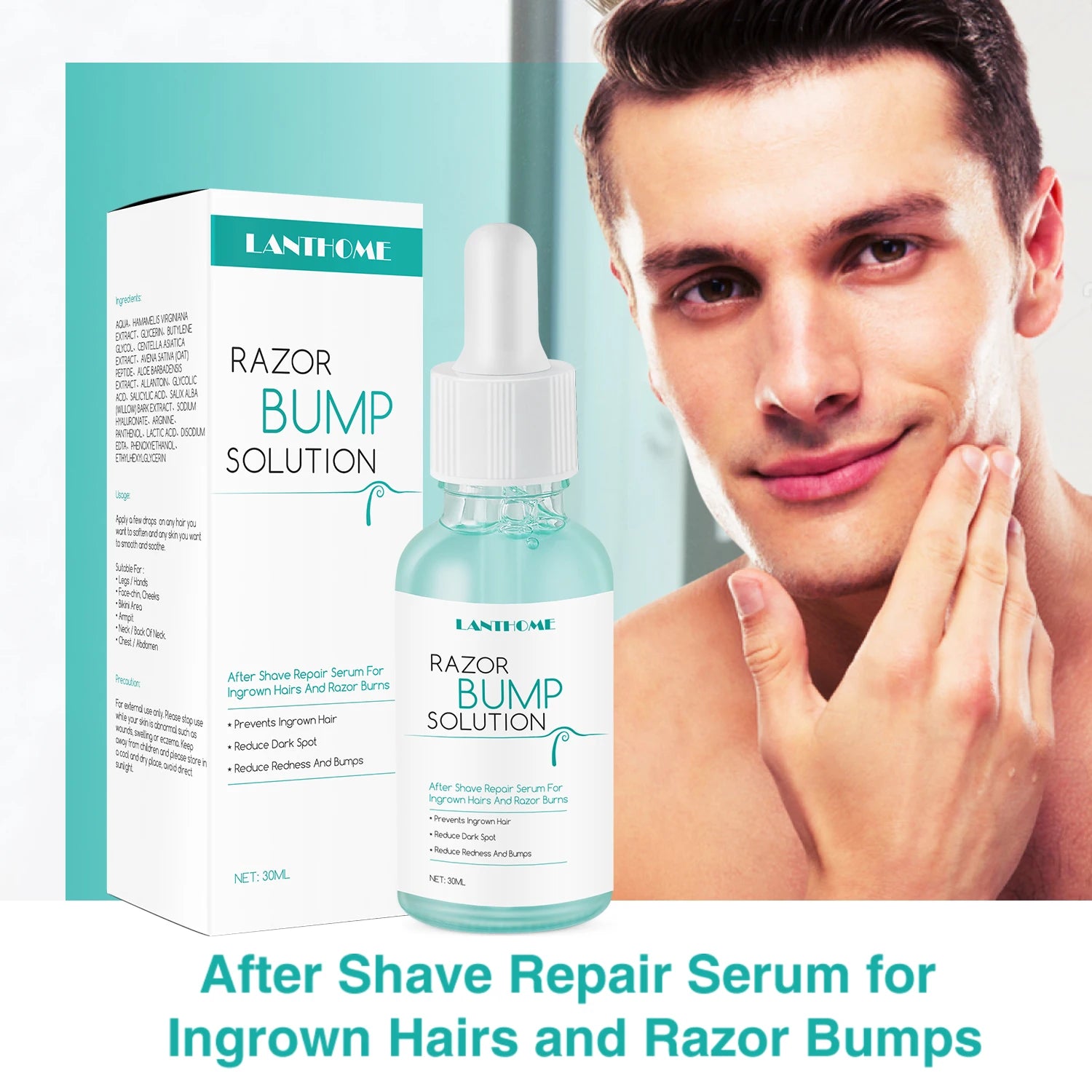 Serum Skincare Removal Bumps