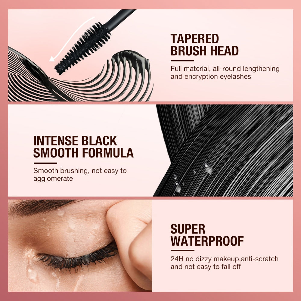 Mascara Waterproof  Eyelashes