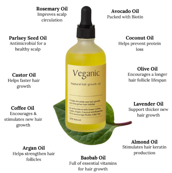 Our Beauty Veganic Hair Growth Oil