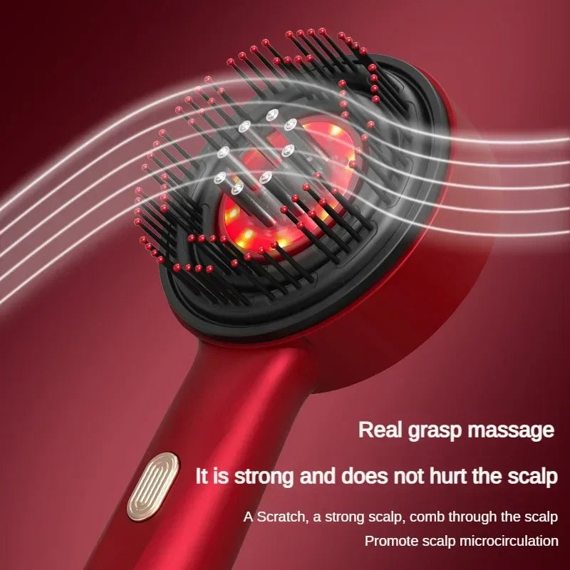 Electric hair oil brush